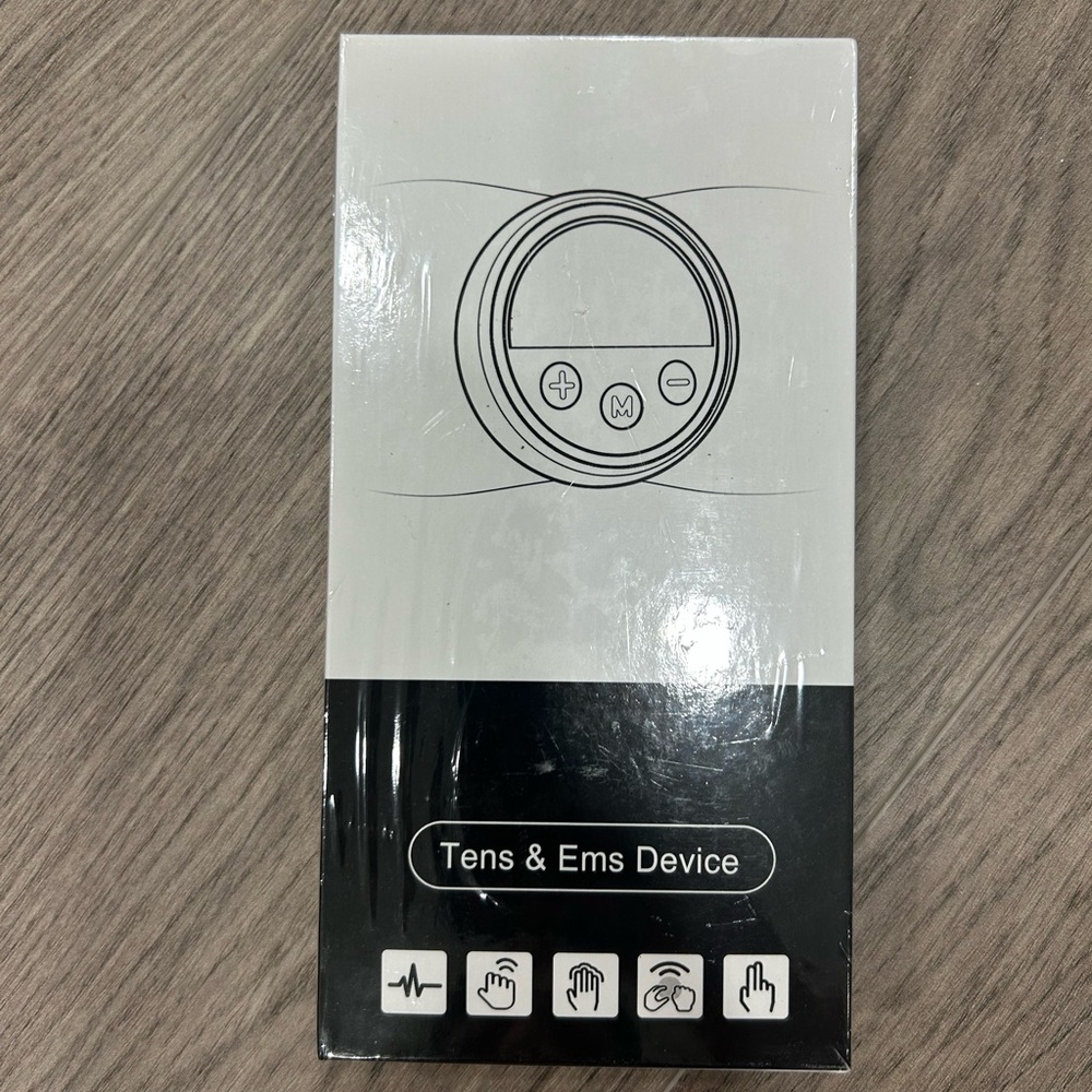 Tens & Ems Device in Black and White